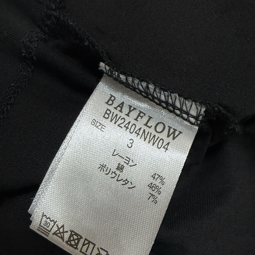 BAYFLOW Japan "Bright Future" Rayon-Blend Tee