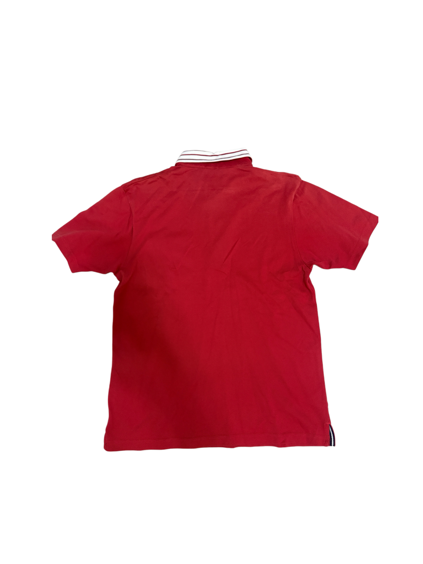 Vintage J.PRESS Striped Collar Polo Shirt