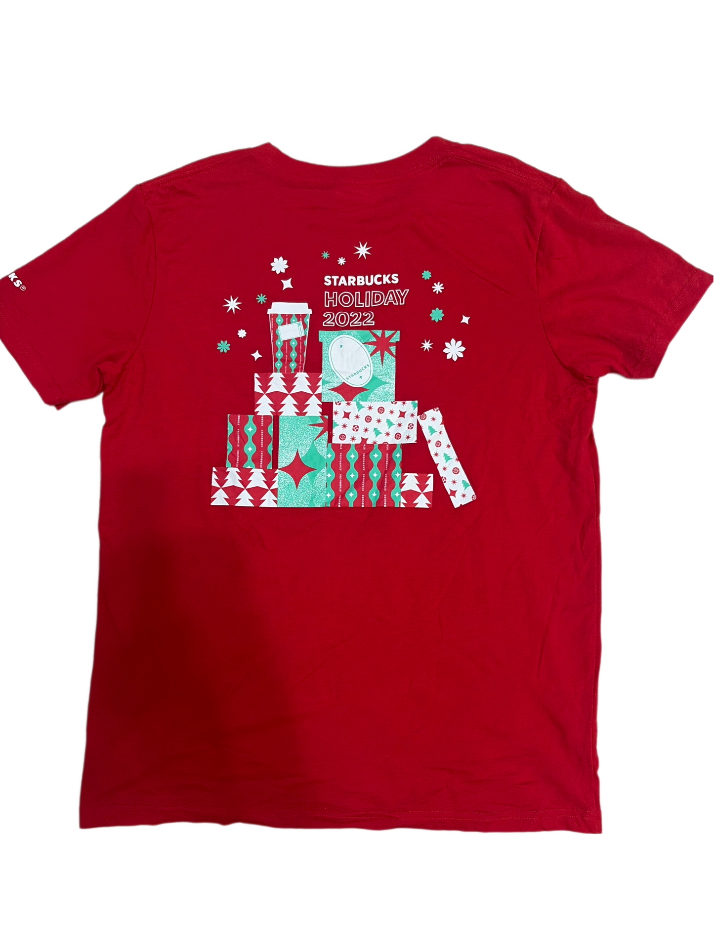 Vintage Starbucks Japan Holiday 2022 Staff T-Shirt