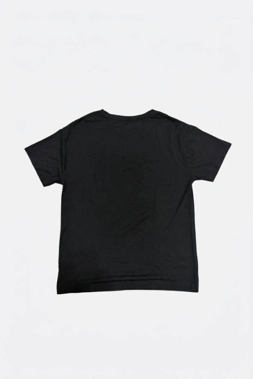 Leox Hub BAYFLOW Japan Bright Future slogan t-shirt in soft rayon-blend fabric featuring chest graphic print