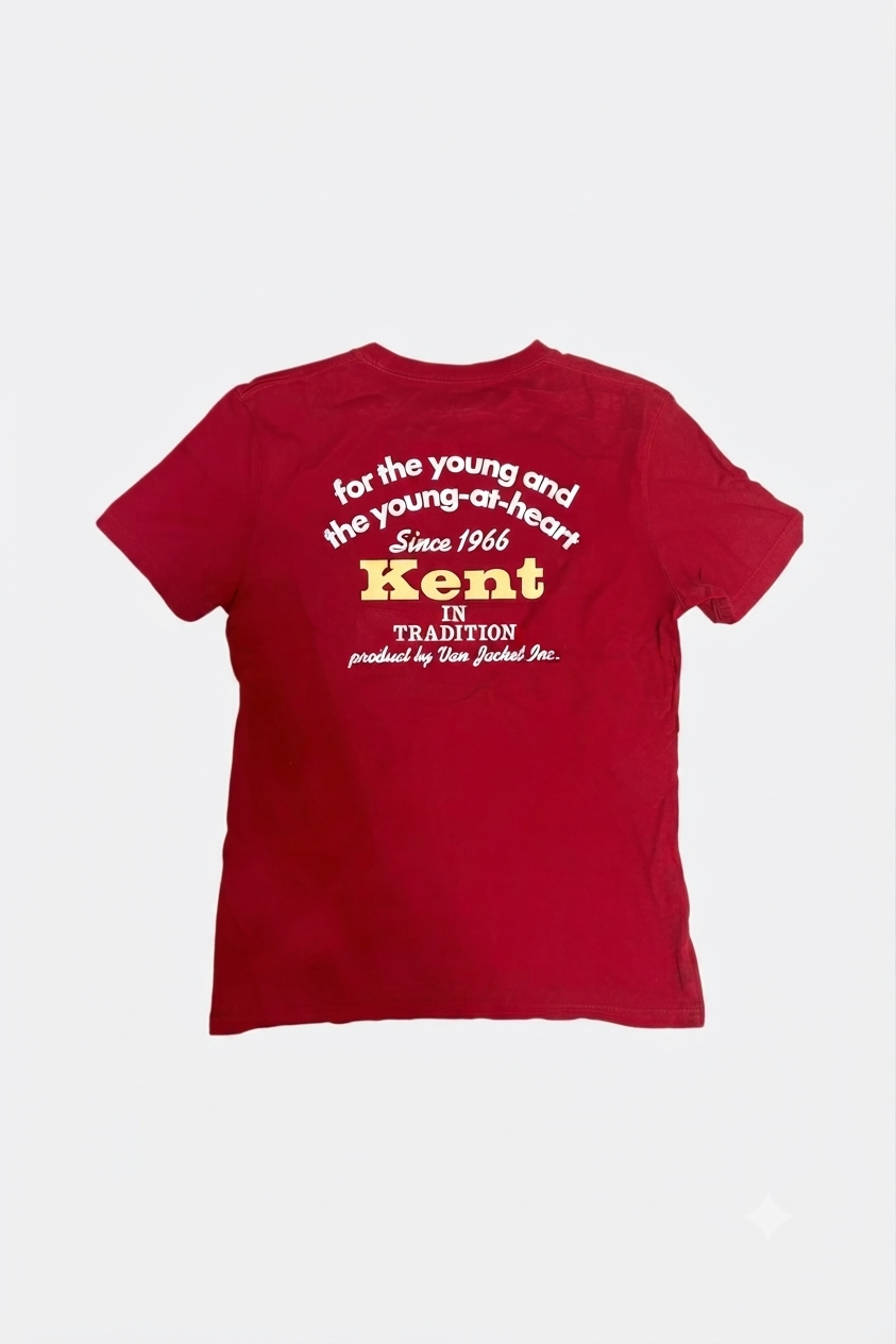 Leox Hub Kent in Tradition classic red t-shirt featuring traditional chest logo detail