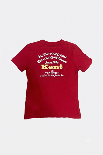 Leox Hub Kent in Tradition classic red t-shirt featuring traditional chest logo detail