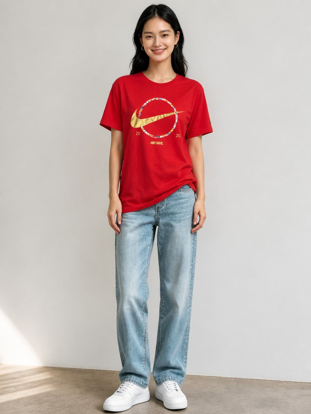 Leox Hub Nike Tokyo 2020 Olympic Games red t-shirt 