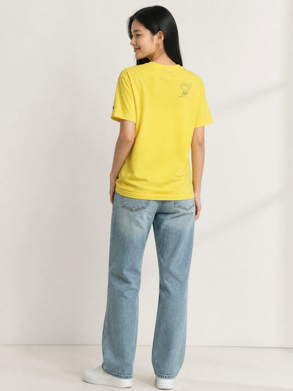eox Hub Yoshitomo Nara x Satoshi Ohno Japan 24 Hour TV charity t-shirt featuring collaborative graphic artwork